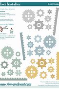 Image result for Gear Template