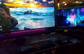 Image result for Gaming Setup with TV