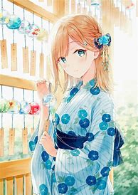 Image result for Anime Girl Yukata