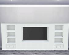 Image result for Large TV Wall Unit Walnut