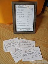 Image result for Craft Show Booth Price Signs