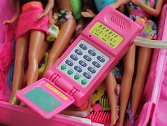 Image result for Barbie Flip Phone Toy