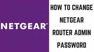 Image result for Netgear Router Password Reset