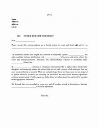 Image result for Cease Business Operation Letter Sample