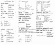 Image result for Vector Cheat Sheet