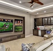 Image result for Man Cave Multiple TV Setup