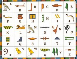Image result for Ancient Egypt Hieroglyphics for Kids