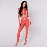 Image result for Two Piece Sets Tracksuit Women