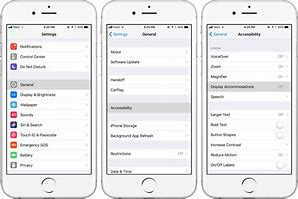 Image result for iPhone Settings Options