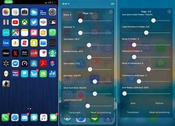 Image result for Clear iPhone Home Screen Layout