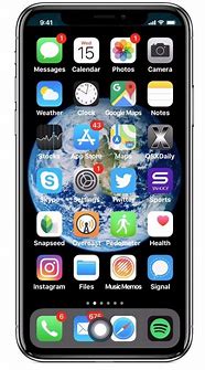 Image result for The White Button On iPhone Screen