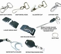 Image result for Lanyard Clip Styles