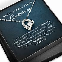 Image result for 11th Wedding Aniverxary Presents for Her