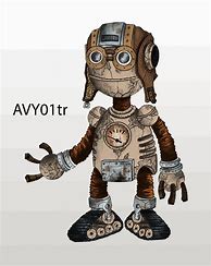 Image result for Steampunk Robot Drawing