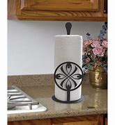 Image result for Wrought Iron Paper Towel Holder Counter