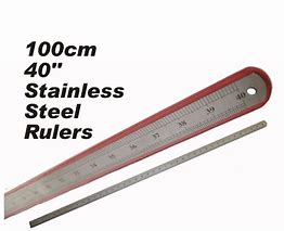 Image result for Ruler with 100Cm Is 1 Meter
