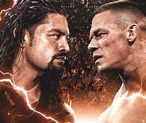 Image result for Roman Reigns Spear On John Cena