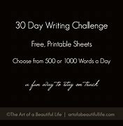Image result for 30-Day Creative Writing Challenge