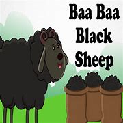 Image result for Baa Baa Black Sheep Art