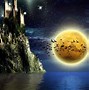 Image result for Moon and Stars at Night