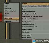Image result for Show Desktop On Taskbar