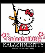 Image result for Hello Kitty Gun Meme