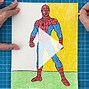 Image result for Spider-Man Kids Drawing