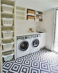 Image result for Pretty Laundry Room Tile