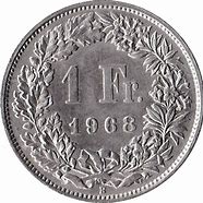 Image result for 1 switzerland francs coins