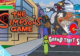 Image result for Simpsons Game PSP