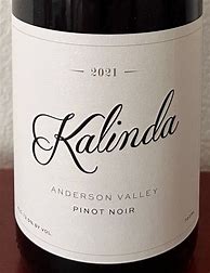 Image result for Kalinda Pinot Noir Clone 828 Reserve