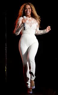 Image result for Beyoncé On the Run White Outfit