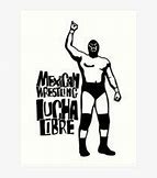 Image result for Mexican Wrestling Drawing