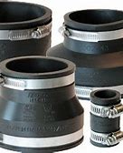 Image result for Cast Iron to PVC Coupling
