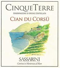 Image result for Cantina Natale Sassarini Cinque Terre Bucce Cinque Terre Doc