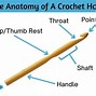 Image result for Difference Between an Afghan Hook and a Crochet Hook