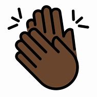 Image result for Emoji Hands Clapping Image Black Background