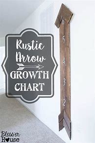 Image result for Wooden Arrow Growth Chart