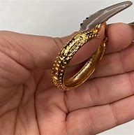 Image result for Indian Gold Hoop Earrings