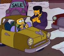 Image result for Simpsons Car Salesman Meme