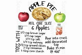 Image result for Apple Pie Printable