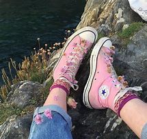 Image result for Pink Aesthetic Shoes