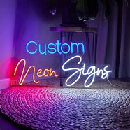 Image result for Neon Light Design Signs