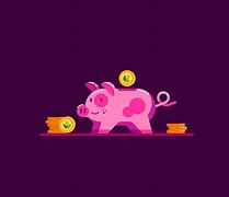 Image result for Piggy Bank Animation