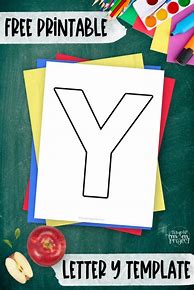 Image result for Letter Y Template for Preschool