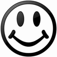 Image result for Transparent Smiley Face Black and White
