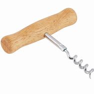 Image result for Wooden Handle Corkscrew