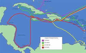Image result for Real Christopher Columbus Map