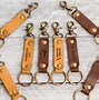 Image result for Leather Key Chain Esty
