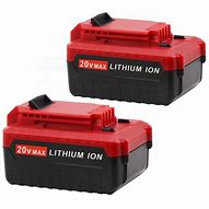 Image result for Porter Cable 20 Volt Lithium Ion Battery 53 7772